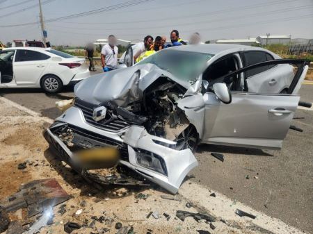 عمليات انعاش لشاب إثر حادث طرق مروّع بالقرب من كفرقاسم
